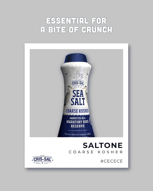 17.63 oz Cris-Sal Gourmet Coarse Kosher Sea Salt