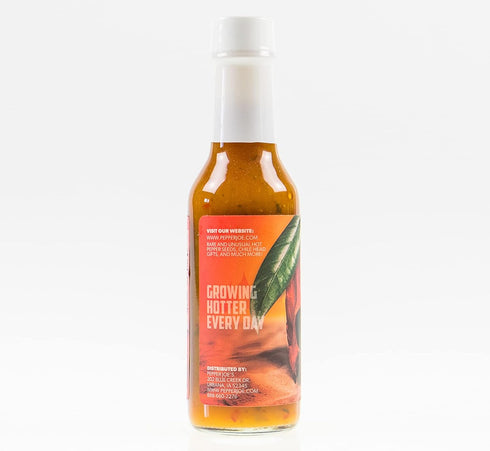 Pepper Joe’s Mango Habanero Hot Sauce - 5 Ounces, Gourmet Caribbean-Style with Lime