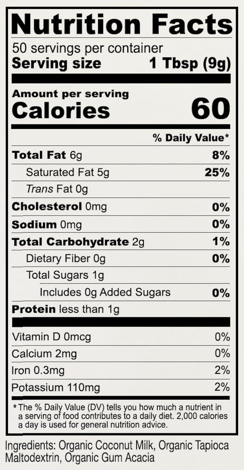 1 lb, Anthony's Organic Coconut Milk Powder, Gluten Free, Vegan & Dairy Free, Creamer Alternative, Keto Friendly