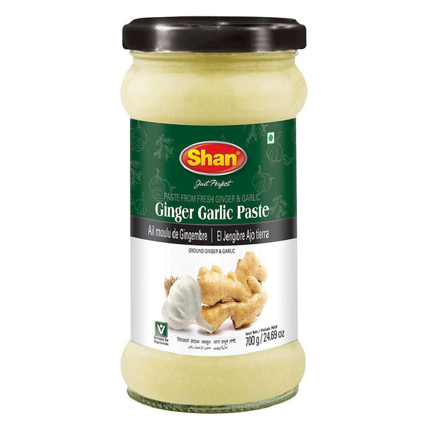 Shan - Ginger Garlic Paste, 24.69 oz (700g) - Authentic Taste from