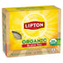 360 (72ct Pack 5) Lipton Organic Black Tea Bags, Hot or Iced Caffeine Tea, Total Bags