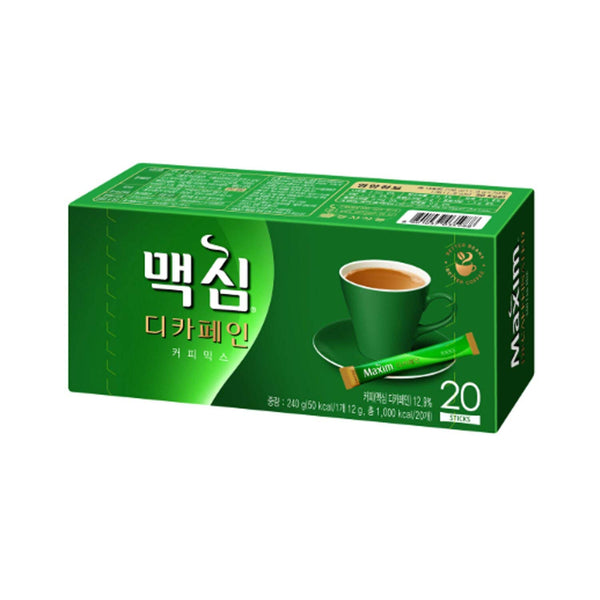 DONG SEO Maxim Decaf Instant Coffee Mix 20 Sticks 12g x 20T (240g)