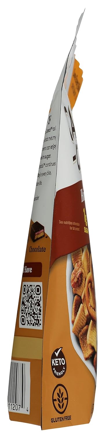 5.25 (Pack 6) Catalina Crunch Snack Mix, Honey Mustard, Kosher, Keto Friendly, Gluten Free, Ounce