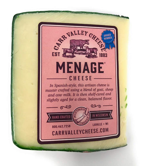 Carr Valley Cheese Carr Valley Cave Aged Menage