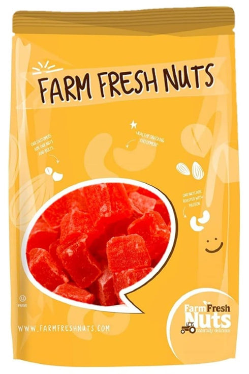 Dried Papaya Chunks (5 Lbs.) - Diced Dried Papayas Best for Snacking