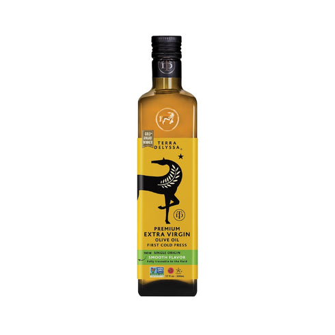 Terra Delyssa First Cold Pressed Extra Virgin Olive Oil, Single Sourced, 500