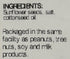 1(LB) Sincerely Nuts Sunflower Seeds Roasted and Salted, Hulled | No Shell, Gluten-Free Snack, Vegan, and Kosher