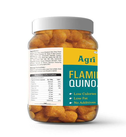 AGRI CLUB 300gm 150gm) FlaminHot Quinoa Puff (each
