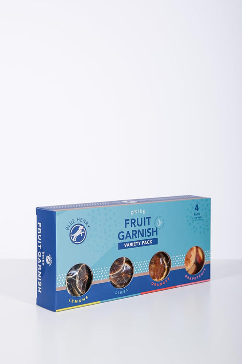 BlueHenry Variety Pack Dried Fruit Garnish - Orange, lime, lemon and grapefruit