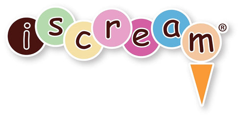 iscream Fruity Favorites Cotton Candy Floss Sugar Assortment in Purple Grape, Blue Raspberry and Pink Strawberry