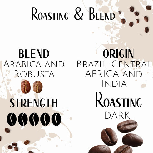 1kg (2.2 lb) Saquella Bar Italia Gran Crema Espresso Coffee Beans, | Authentic Italian Roast | Full-Bodied, Velvety