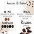 1kg (2.2 lb) Saquella Bar Italia Gran Crema Espresso Coffee Beans, | Authentic Italian Roast | Full-Bodied, Velvety