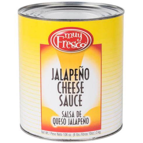 #10 TableTop King Muy Fresco Jalapeno Nacho Cheese Sauce Can