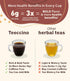 Teeccino Mushroom Herbal Tea - Mushroom Adaptogen Tea Sampler with 12 Tea Bags, Support Your Health with Mushrooms