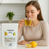 BLENTOLIA 30 Dried Lemon Peel Herbal Tea Bags Caffeine-Free, Zesty & Refreshing Citrus Infusion Natural Antioxidant