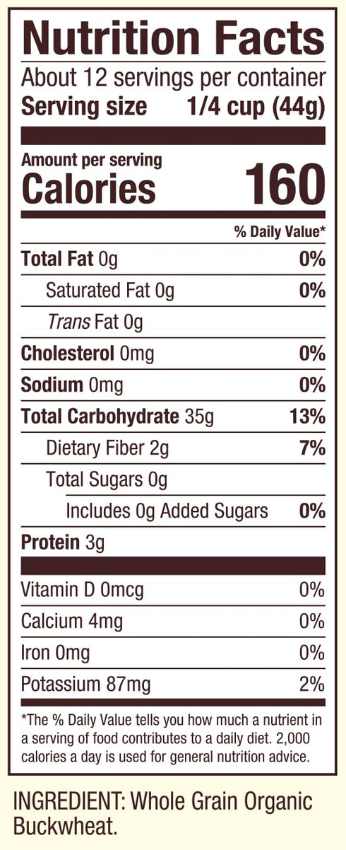 18oz (Pack 4) Bob's Red Mill Organic Gluten Free Creamy Buckwheat Hot Cereal, of - Non GMO, Whole Grain, Vegan, Kosher