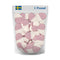 Munchique Swedish Candy Strawberry & Vanilla Heart Gummies, Gelatin-Free & Vegan Godis (1