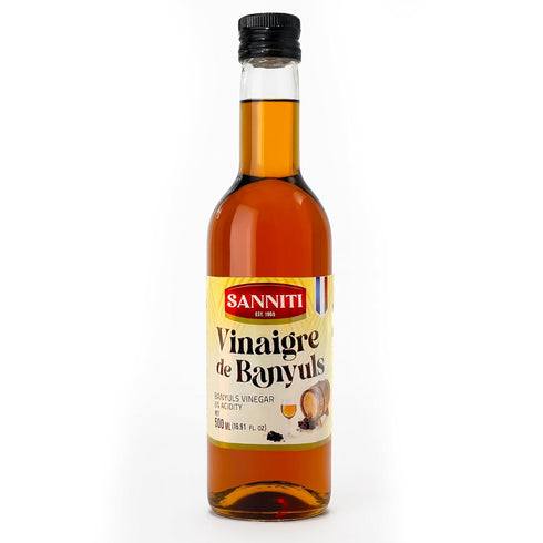 Sanniti Vinaigre de Banyuls, French Banyuls Vinegar 16.9 fl oz | 6%