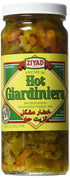 Ziyad Giardiniera Hot Mix - 16oz Jar - Chicago-Style Pickled Vegetables &