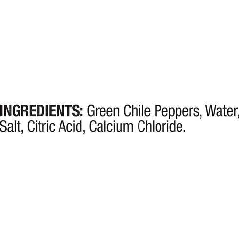 4 oz (Pack 12) Ortega Fire Roasted Diced Green Chiles, Mild