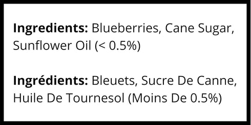 Snow Farms 120 Dried Blueberries, GR