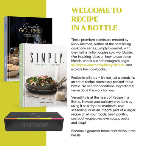 3.4 oz Simply Gourmet Chef-Crafted Premium Spice Blends & Seasonings - Lemon Garlic Seasoning - All Purpose Spices