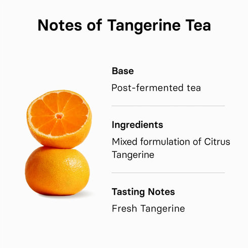 OSULLOC Tangerine Tea, Fresh Jeju Tangerine Flavor, Premium Fruit Tea Blend Teabags, 20 Count
