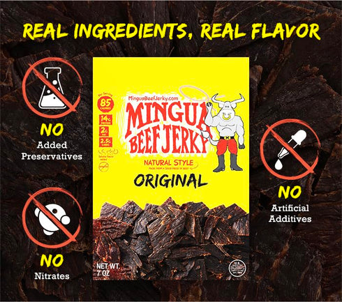 7 oz Mingua Beef Jerky (The Original) Original (Mild)
