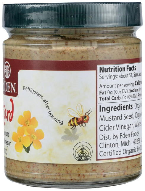 9 oz (255 2pcs Eden Foods, Organic Brown Mustard, g)