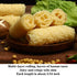 Nakazawa 120g Deep fried bean roll,Nutritious and delicious tofu skin,Golden vegetarian crispy bean roll,The best match