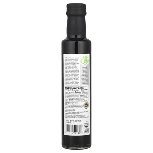 8.45 Oz Madhava, Organic Balsamic Vinegar, Fl