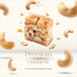 10.5oz 25 Damaskino Home Assorted Baklava Gift Box Pieces of Pistachio & Cashew Turkish Baklava Pastry Dessert