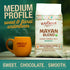 Pack 3,12 oz Roast-100% Mayorga Coffee Gift of bags-Cubano Roast Dark Roast, Mayan Blend Medium Roast, Muy Macho Bold