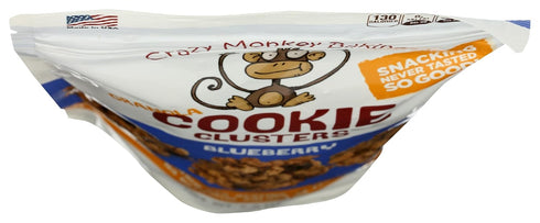 7.5 OZ Crazy Monkey Baking Blueberry Granola Cookie Clusters