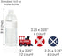 Set 24 Big Dot of Happiness Railroad Party Crossing - Cupcake Decoration - Steam Train Birthday Party or Baby Shower