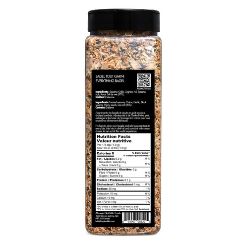 480 (16.9 oz) A Spice Affair Everything Bagel Seasoning | Crunchy, Savory & Addictively Good Blend | All-Natural