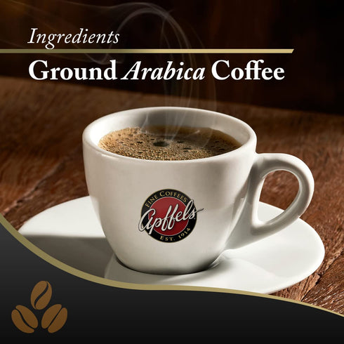 100% (18 pack 2.5 oz Apffels Colombian Special Ground, Medium Roast, Arabica Coffee Each)