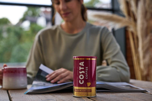 6 100g (Pack 6), 3, Costa Coffee Smooth Medium Roast Premium Instant Coffee with Finely Ground Beans, Microground