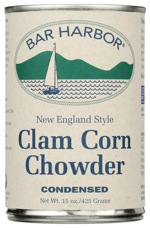 Bar Harbor Clam and Corn Chowder - Case of 6 - 15 oz.