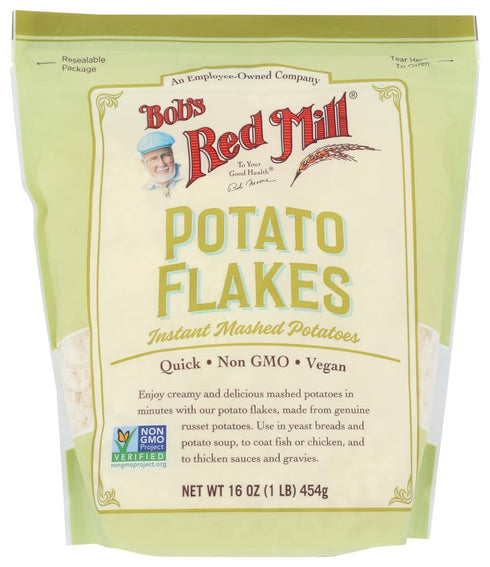 Bob's Red Mill Potato Flakes Instant Mashed Potatoes, Two-Pack