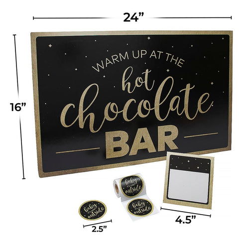 Set Hot Chocolate Bar Decorating
