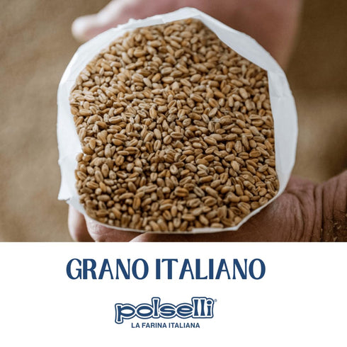 00, 100% 5 11 lbs, POLSELLI Organic Flour, Type Italian Grain, Double Zero Flour, OO Extra Fine, kg, BIO, Neapolitan