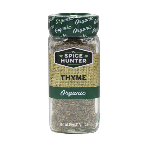 Organic Thyme, 0.6-Ounce Jar, The Spice Hunter