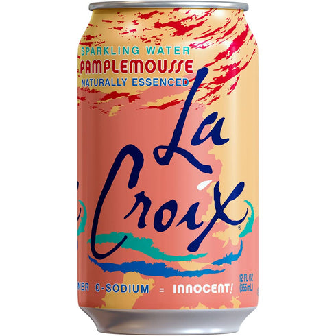 96 Pack 8 La Croix, Sparkling Water, Grapefruit, Ounce