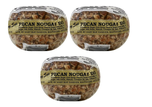 Angry Goat Goods Mary Sue Pecan Nougat Easter Egg 3oz (3 pack) 9 total ounces