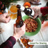 BEER NUTS Bar Mix w/Wasabi - Pretzels, Cheese Stix, Insane Grain & Wasabi Peas, 32oz Resealable Bag
