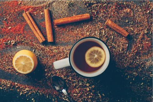(100g) CO2 Denise's Fine Tea, Premium, Decaf Orange Spice, Decaf Flavored Black Tea, Loose Leaf - Caffeine removed