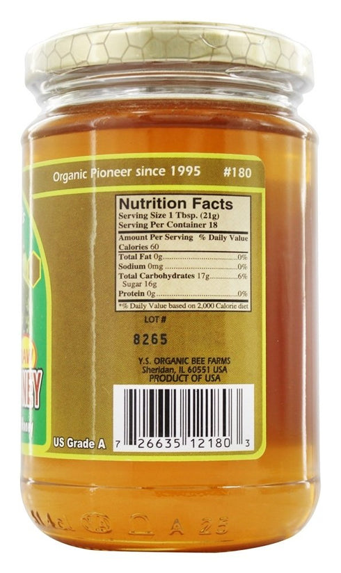 Y.S (Pack 2) Ys Eco Bee Farms Tupelo Raw Honey