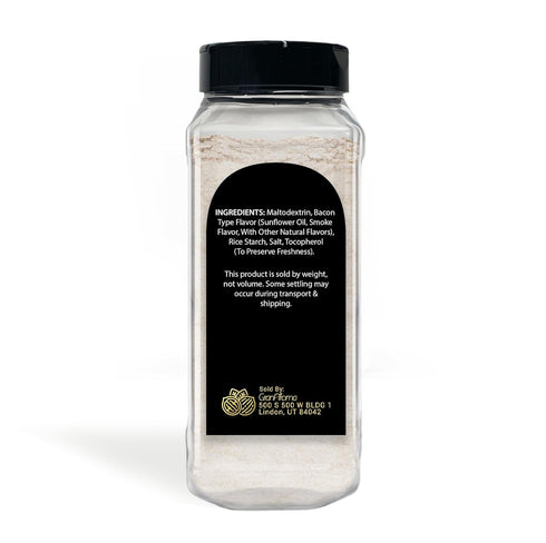 GranAroma Bacon Seasoning Powder, Flavorful Rub, Versatile Snack Seasoning (13.6 Ounce)