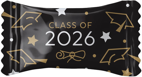 2026 300 7-Ounce (Pack 6) Party Sweets Graduation Buttermints by Hospitality Mints, Appx mints, Delightful Favor, Bags